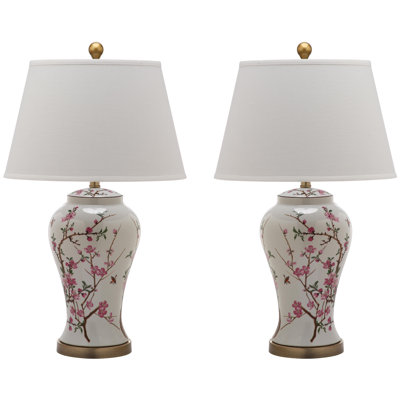 Fleur De Printemps 29" Lampe De Table