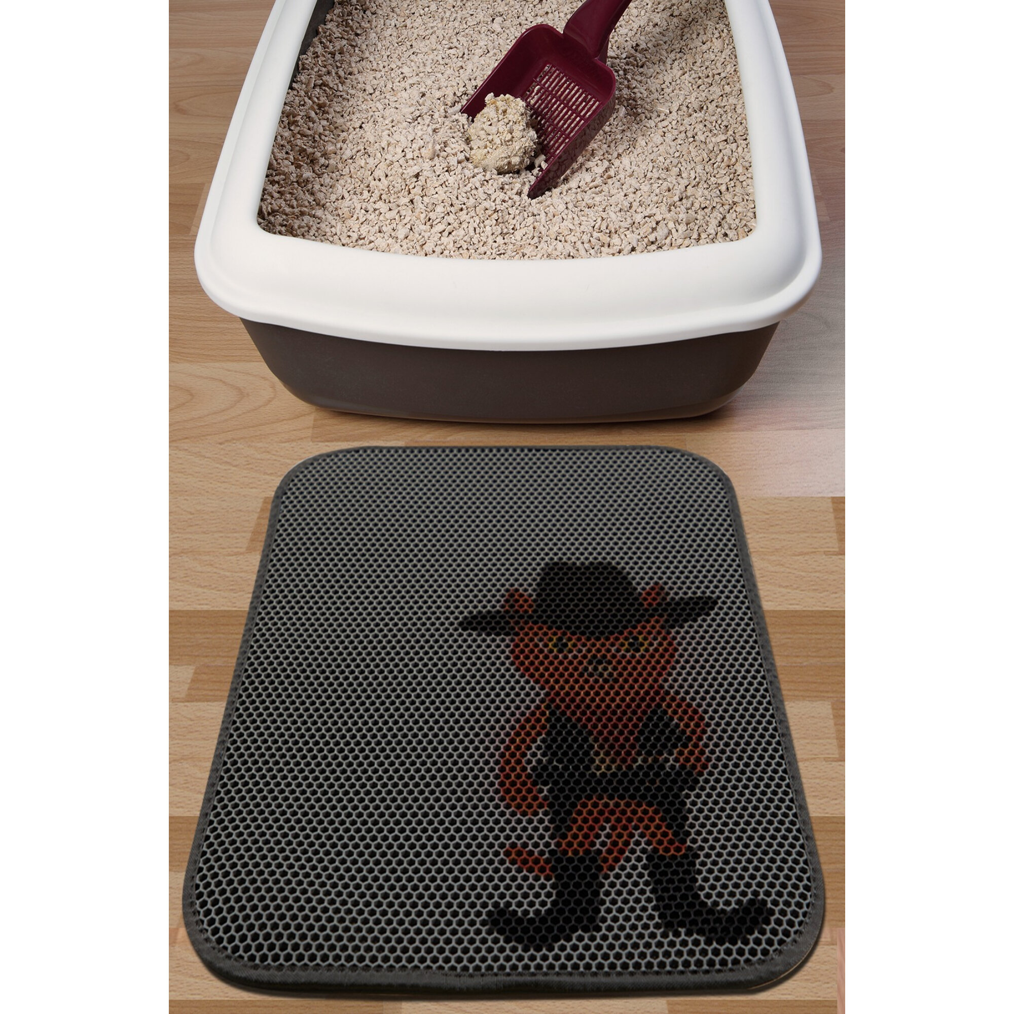 Drymate Cat Litter Mat for Litter Box, Reduces Litter Tracking - Absorbent,  Waterproof, Machine Washable Pad & Reviews