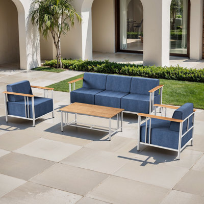 Ensemble de conversation avec table basse Coan
