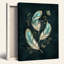 Ensemble de 1 tableau sur toile Papillon Plume-130559468-130559470