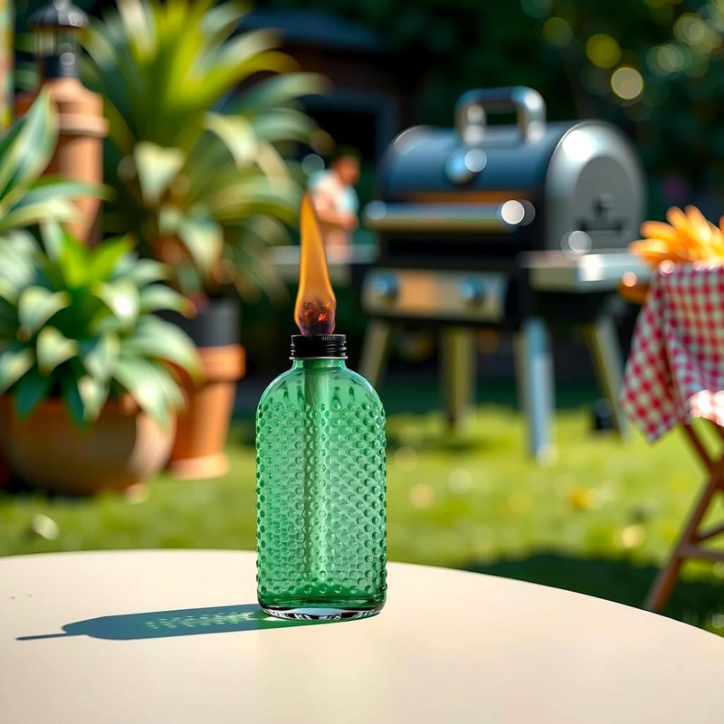 4-Pack Table Torch,Torch Wicks, Torch Light,Tabletop Torch,Citronella Torch,Garden Torch