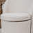 Upholstered Barrel Dining Chairs, Boucle Fabric Swivel Kitchen Chairs, Wingback Side Chairs, Armless Vanity Chairs-799292825