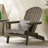 Acacia Wood Folding Adirondack Chair With Traditional Slats And Rustic Design For Outdoor Comfort And Durability-36446262