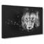 Portrait Of A Lion - Wrapped Canvas-56642328