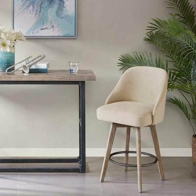 Tabouret de comptoir avec siège pivotant