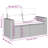 Vidaxl Garden Sofa Set Grey, Dark Grey