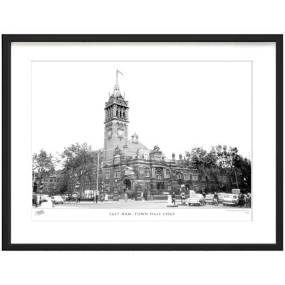 East Ham, Town Hall C1965 by Francis Frith - Single Picture Frame Print
