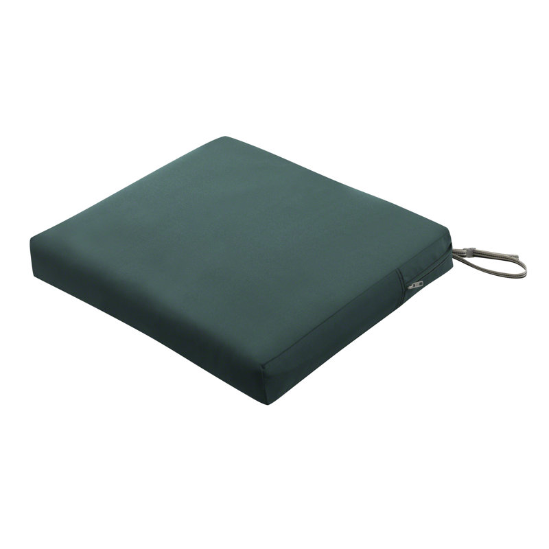 Jaylon Water-Resistant Patio Lounge Chair/Loveseat Cushion, Mallard Green, 5" H x 21" W x 19" D
