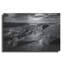 Art luxueux en métal «Dante's View B&W» par Rick Berk, 24 po x 16 po