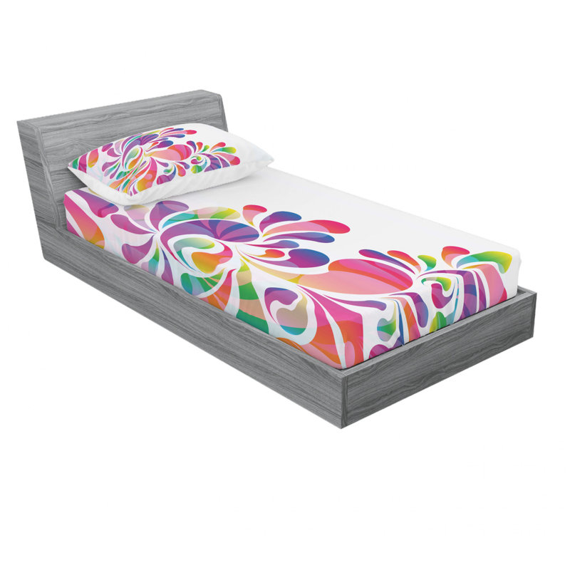 Microfiber Sheet Set, Twin XL Sheet Set with Fitted Sheet