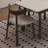 6 - Person White Rectangular Sintered Stone tabletop Dining Table Set-800275083