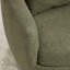 Fauteuil demi-tonneau pivotant de 30,3 po Dollinda-1023194927