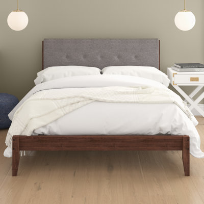 Lit plateforme tapissier Hayworth