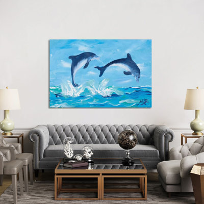 Dolphins s'envolant II