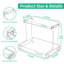 Bathroom Countertop Organizer, 2-Tier Clear Acrylic Counter Storage Shelf For Bathroom Counter Organizer, Clear