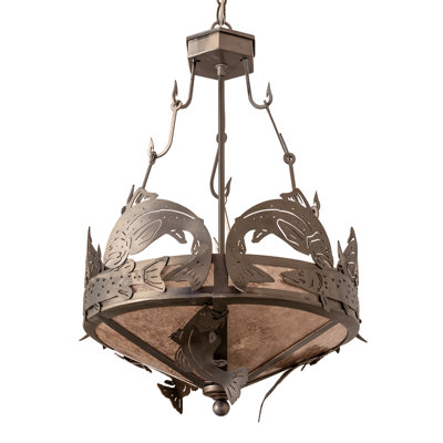 Rustic Lodge 2 - Light Chandelier