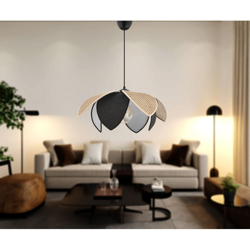 Lustre, Beige / noir / brun