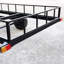 Remorque utilitaire Fixturedisplays® - plate-forme 5 x 8 pi, queue inclinée 10218