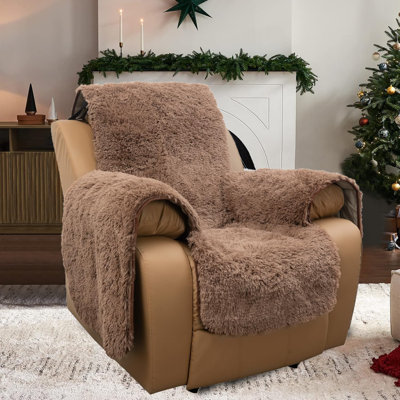 Housse pour fauteuil inclinable à coussin en T antidérapant et résistante à l'eau