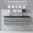 Gazel 72" Fully Assembled Double Floating Vanity Wall-Mounted Bathroom Vanity with 2 Integrated Quartz Sinks, 4 Drawers