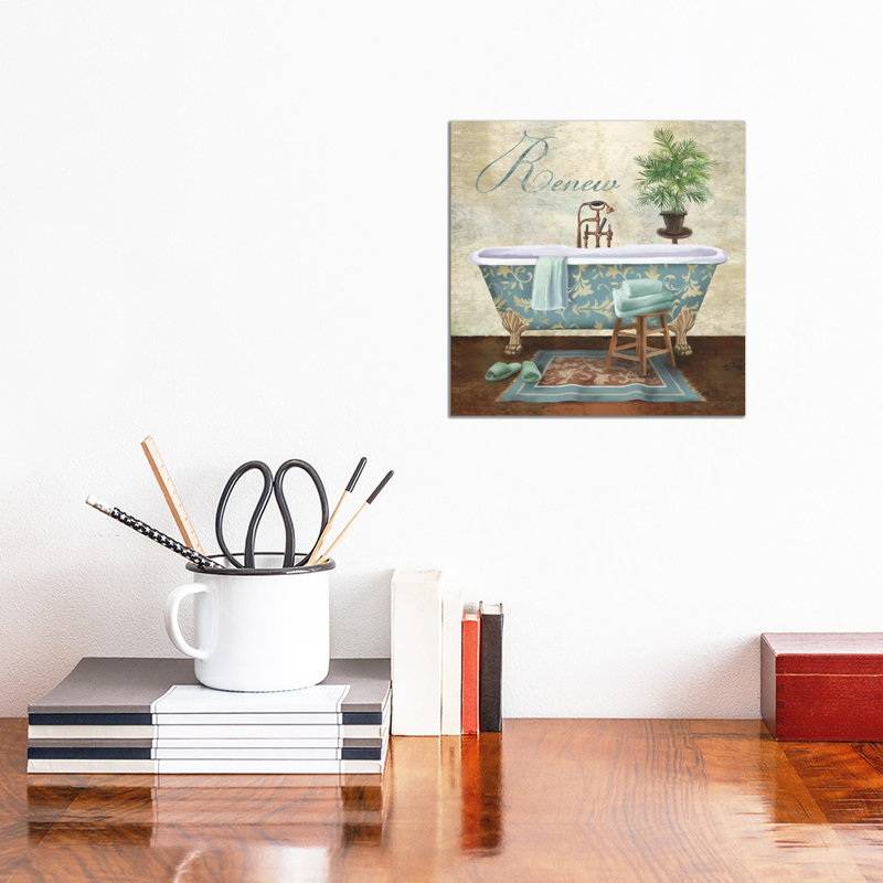 Bath Renew by Conrad Knutsen - Wrapped Canvas Gallery-Wrapped Canvas Giclée, 30.48cm H x 30.48cm W