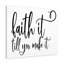Light It Till - Wrapped Canvas Print-1006479033
