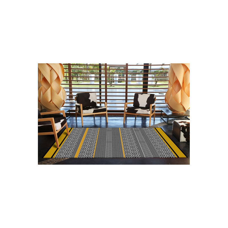 Tapis décoratif lavable à la machine, Sous-tapis rectangulaire de 3 pi 3 po x 4 pi 11 po