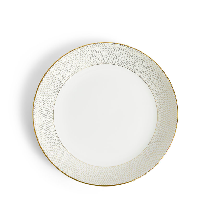 Wedgwood Gio Gold Deep Plate 8.6in