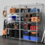 Étagère de rangement Étagère utilitaire Étagère utilitaire à 5 niveaux avec grille métallique pour la maison, la cuisine et le bureau-1128759034-1128758927