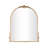 Vignale Vintage Metal Arched Wall Mirror-687048473-687048477