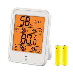 gearonic 3.2'' Clock Thermometer