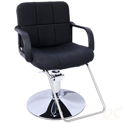 Fauteuil de salon de coiffure avec coiffeuse à pompe hydraulique robuste pour coiffeur, coiffeuse, coiffeuse, coiffeuse, homme