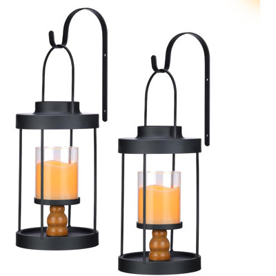 Metal Wall Lamp, Candle Lantern