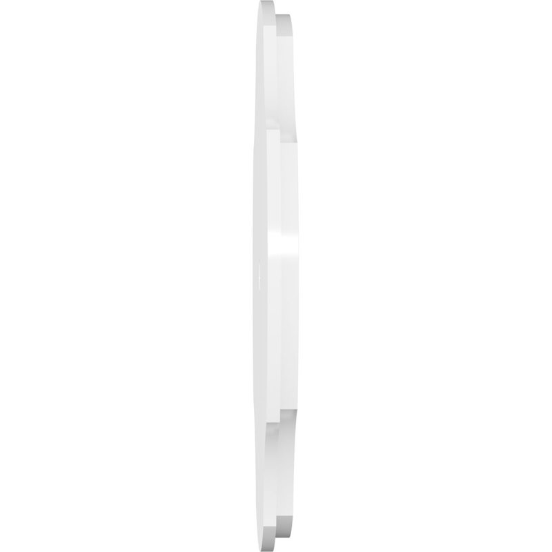 Médaillon de plafond contemporain en PVC de qualité architecturale 10 po x P 1 po x P 3 1/2 po x P 1 po