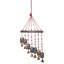 7 OWL Thread Hanging Chime