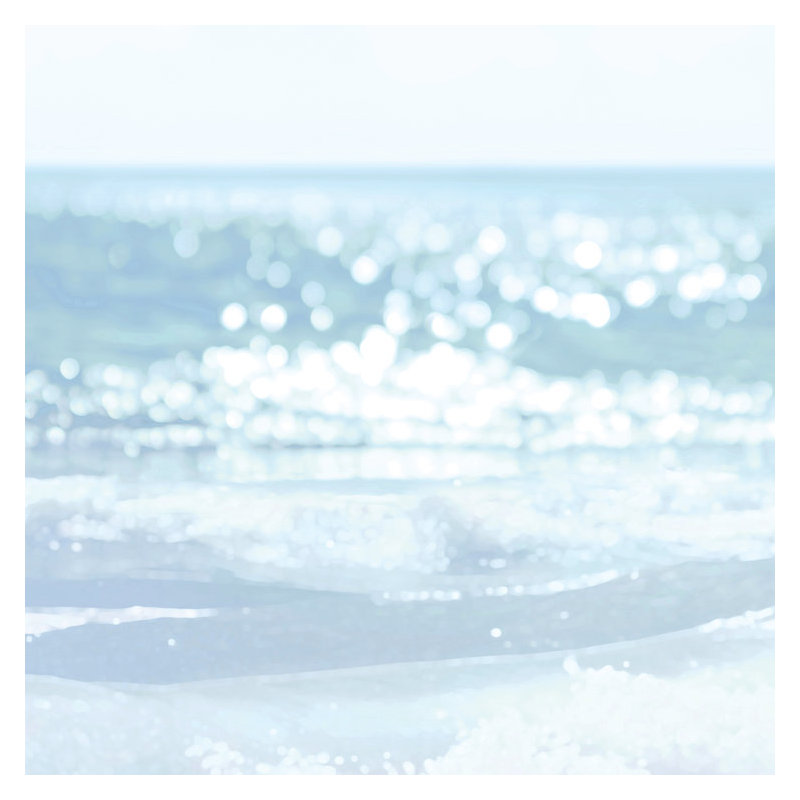 « serene reflection i », impression sur toile, H 26 po x l 26 po x P 1,5 po