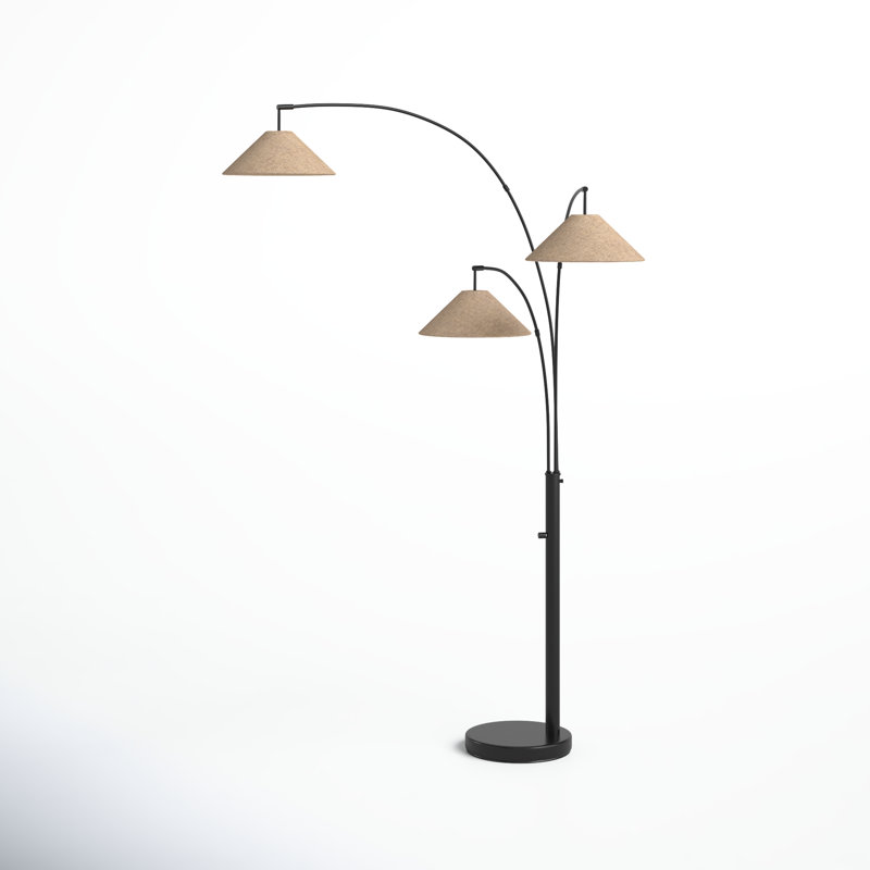 Braxton 86'' Tree Floor Lamp, Light Brown, Dark Bronze