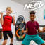 Ensemble de jeu de cible gonflable NERF - Proshot Kids Football + Blaster