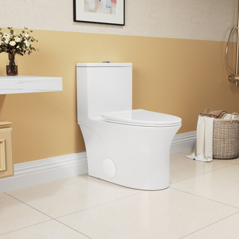 Toilette allongée une pièce à hauteur confort 1,1 / 1,6 GPF