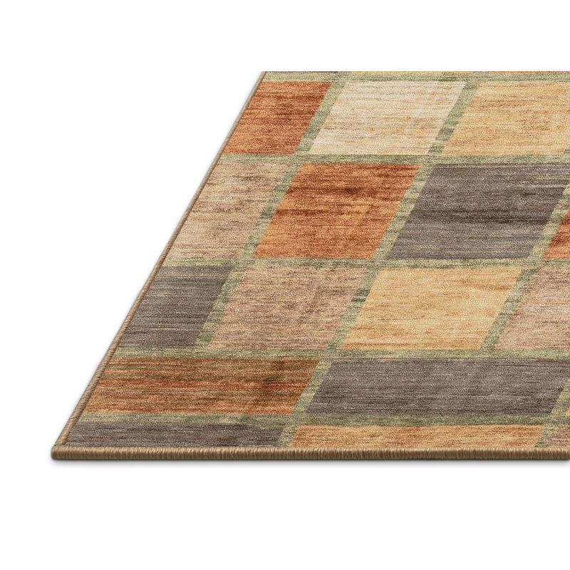 Abstract Indoor Rug, Rectangle 6' x 9'