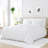 Pinch Pleat Textured Duvet Cover Set-463085930-463085933