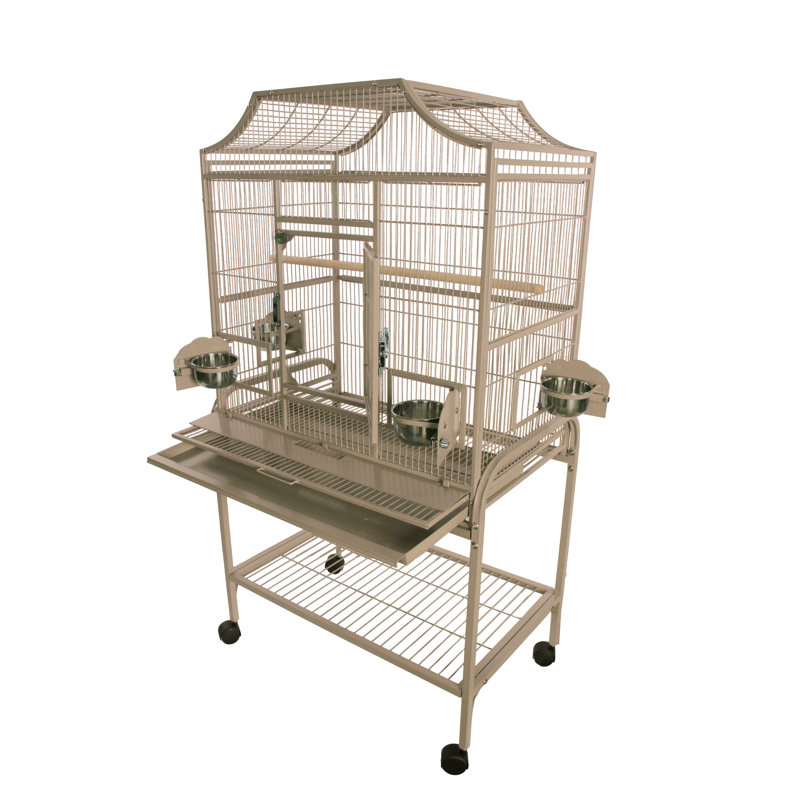 Cage à oiseaux 32 po x 21 po Victorian, Grès