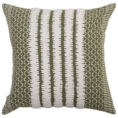 100% Cotton Down Filled Throw Pillow