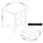 Sterra Manufactured Wood Bedside Table-98477718