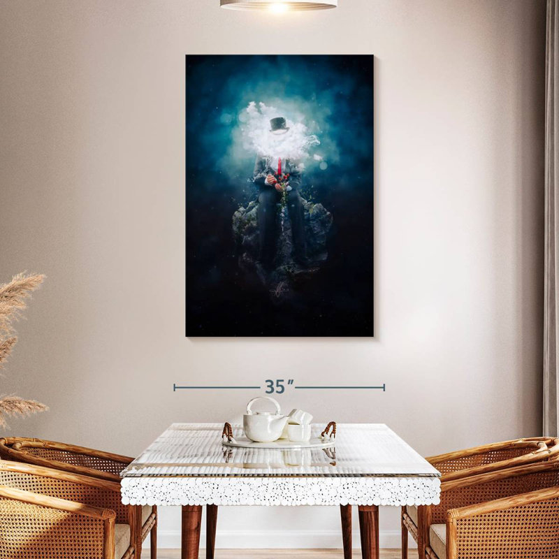 Kelan Man's Patience, 48" H x 32" W