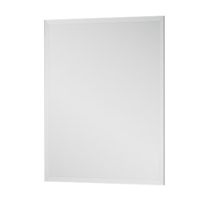 Janica Shatterproof Beveled Frameless Bathroom Vanity Mirror