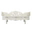 Blanc perle Adara et perle au fini blanc antique BD01253
