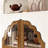 Display Cabinet With Tempered Glass Door And Exquisite Carvings-5474116