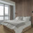 SereniSlats Saddle 94.5 in. x 9.5 in. 3D Fluted Wood Slat Acoustic Sound Absorbing Wall Paneling -124325793