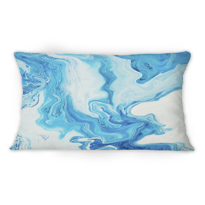 Abstract Throw Pillow
